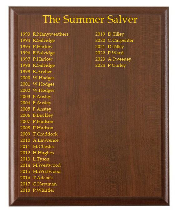 Seniors Summer Salver